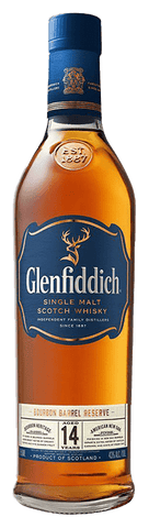 Glenfiddich 14-Year Bourbon Barrel Scotch Whisky, 750mL