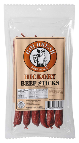 Goldrush Hickory Beef Sticks, 7 oz
