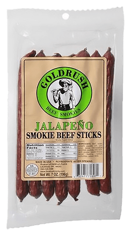 Goldrush Jalapeno Smokie Beef Sticks, 7 oz
