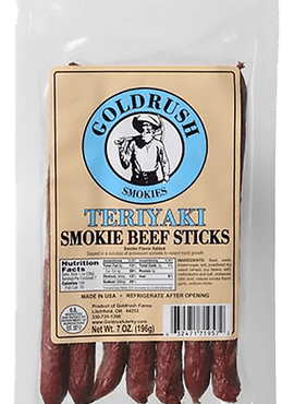Goldrush Teriyaki Beef Sticks, 7 oz