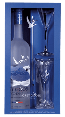 Grey Goose Vodka Box Set, 1.75L