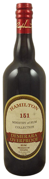 Hamilton 151 Demerara Overproof Rum, 750mL