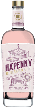 Ha'penny Rhubarb Gin, 750mL