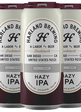 Harland Brewing Hazy IPA, 4-pack