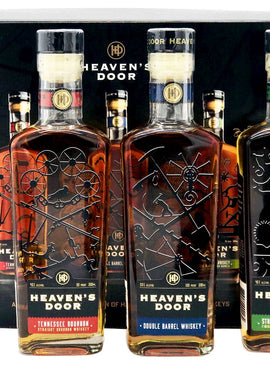 Heaven's Door Trilogy Whiskey Sampler 3-pack, (200mL each)