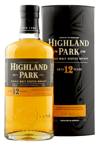 Highland Park 12-Year Scotch Whiskey, 750mL