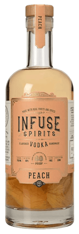 Infuse Spirits Peach Vodka, 750mL