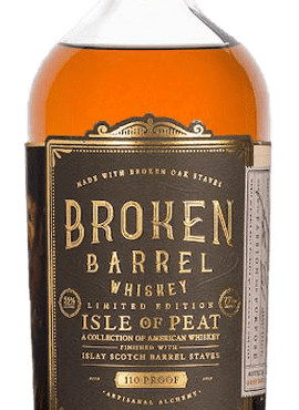 Broken Barrel Isle of Peat Whiskey, 750mL