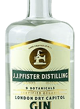 J.J. Pfister Gin, 750mL