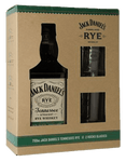 Jack Daniel's Tennessee Straight Rye Gift Set, 750mL