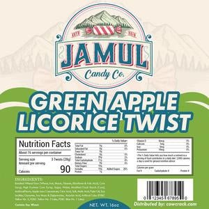 Jamul Green Apple Licorice, 16 oz