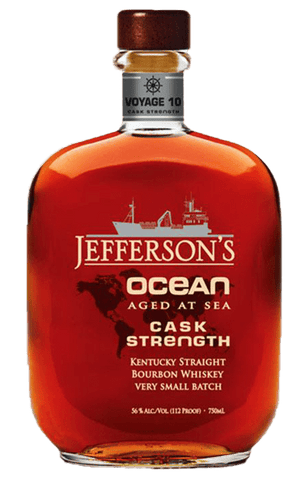 Jefferson’s Ocean 'Aged at Sea' Cask Strength Bourbon, 750mL