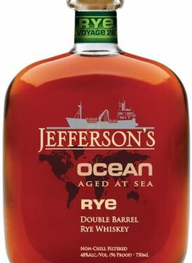 Jefferson's Ocean Aged At Sea Rye Double Barrel, 750mL