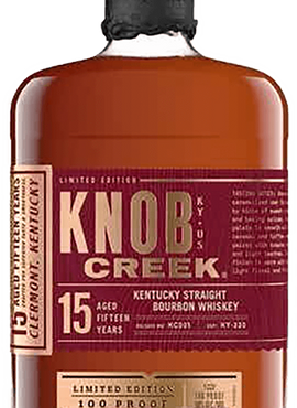 Knob Creek 15-Year Kentucky Straight Bourbon, 750mL