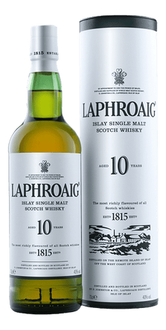 Laphroaig 10-Year Scotch Whisky, 750mL
