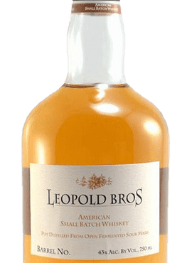 Leopold Bros American Small Batch Whiskey, 750mL