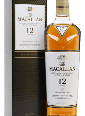 Macallan 12-Year Sherry Oak Cask Scotch, 750mL