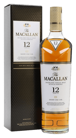 Macallan 12-Year Sherry Oak Cask Scotch, 750mL