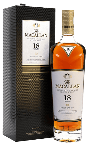 Macallan 18-Year Sherry Oak Cask Scotch, 750mL