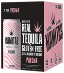 Mamitas Paloma Tequila & Soda, 4-pack (12oz.)