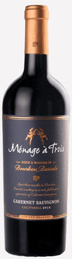 Ménage a Trois Cabernet Sauvignon Bourbon Barrel, 2017