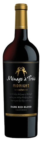 Menage a Trois Midnight Dark Red Blend, 2018