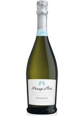 Ménage a Trois Prosecco Sparkling Wine, 2017