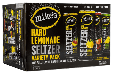 Mike's Hard Lemonade Seltzer Variety Pack, 12-pack