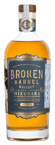 Broken Barrel Mizunara Whiskey, 750mL