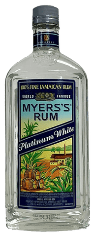 Myer's Platinum White Rum, 750mL