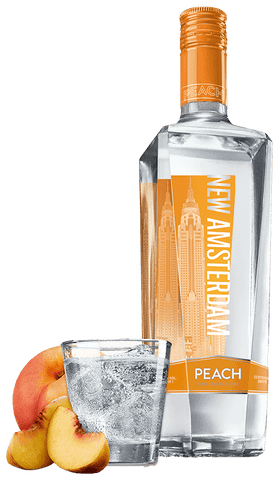 New Amsterdam Peach Vodka, 750mL