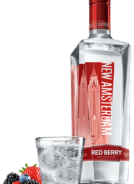 New Amsterdam Red Berry Vodka, 750mL