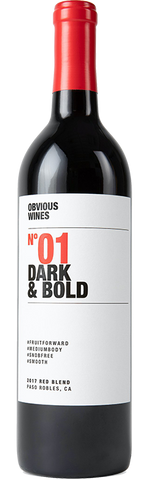 Obvious Wines No 01 Dark & Bold Red Blend, 2017