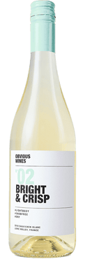 Obvious Wines No 02 Bright & Crisp Sauvignon Blanc, 2019