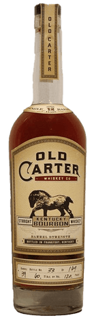Old Carter Barrel Strength American Whiskey, 750mL