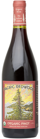 Pacific Redwood Organic Pinot Noir, 2019