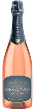 Piper Sonoma Brut Rose Champagne, 750mL