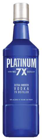 Platinum 7X Vodka, 750mL