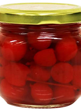 Polar Maraschino Cherries with Stem, 7oz.