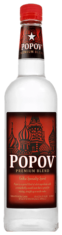 Popov Vodka, 750mL