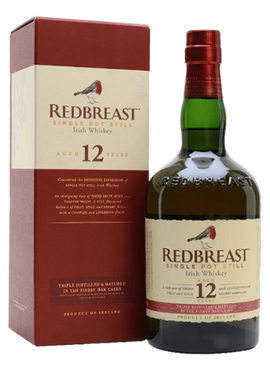 Redbreast 12-Year Irish Whiskey, 750mL