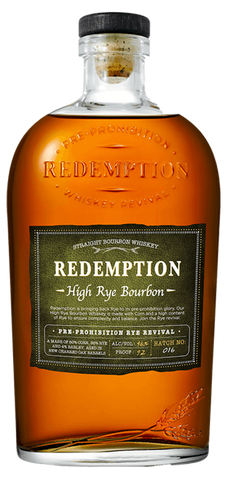 Redemption High-Rye Bourbon, 750mL