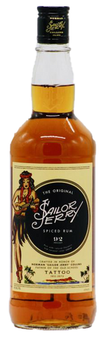 Sailor Jerry Spiced Rum, 750mL