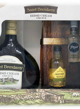 Saint Brendan's Irish Cream Liqueur Gift Set
