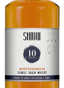 Shibui 10-Year Japanese Whisky with Virgin White Oak Finish