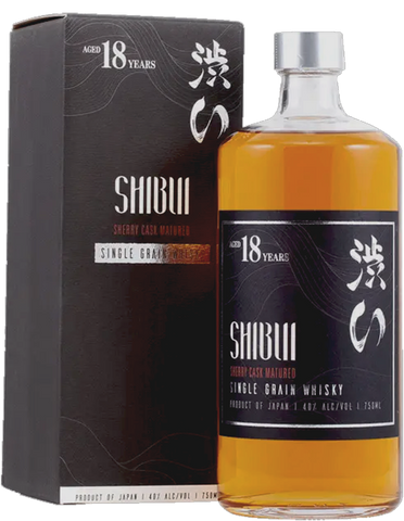Shibui 18-Year Japanese Whisky with Sherry Cask Finish