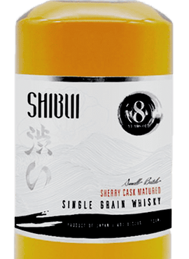 Shibui 8-Year Small Batch Japanese Whisky with Sherry Cask Finish