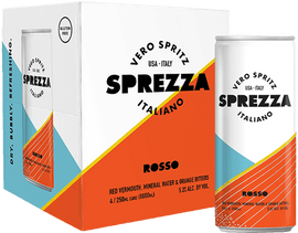 Sprezza Rosso Italiano Spritz, 4-pack, (250mL)