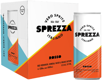 Sprezza Rosso Italiano Spritz, 4-pack (250mL)