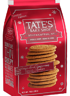 Tate's Bake Shop Ginger Snap Cookies, 7 oz
